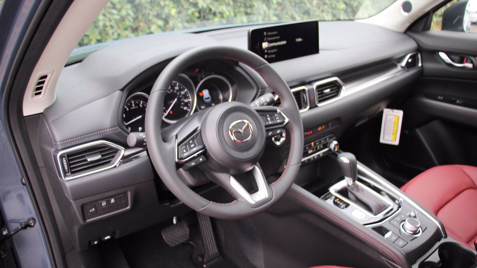 mazda cx 5 carbon edition turbo red interior
